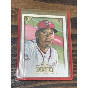 2018 Topps Gallery Juan Soto #126 Washington Nationals Rookie Sport Trading Card